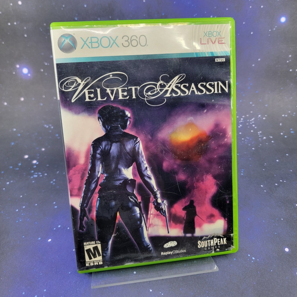 Velvet Assassin Xbox 360 SouthPeak Games Stealth Action WWII 70025-SLV